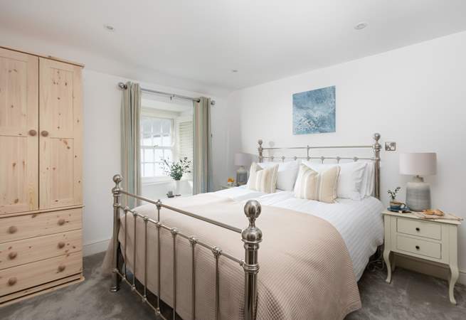One of two beautiful bedrooms at 5 Valency Row.