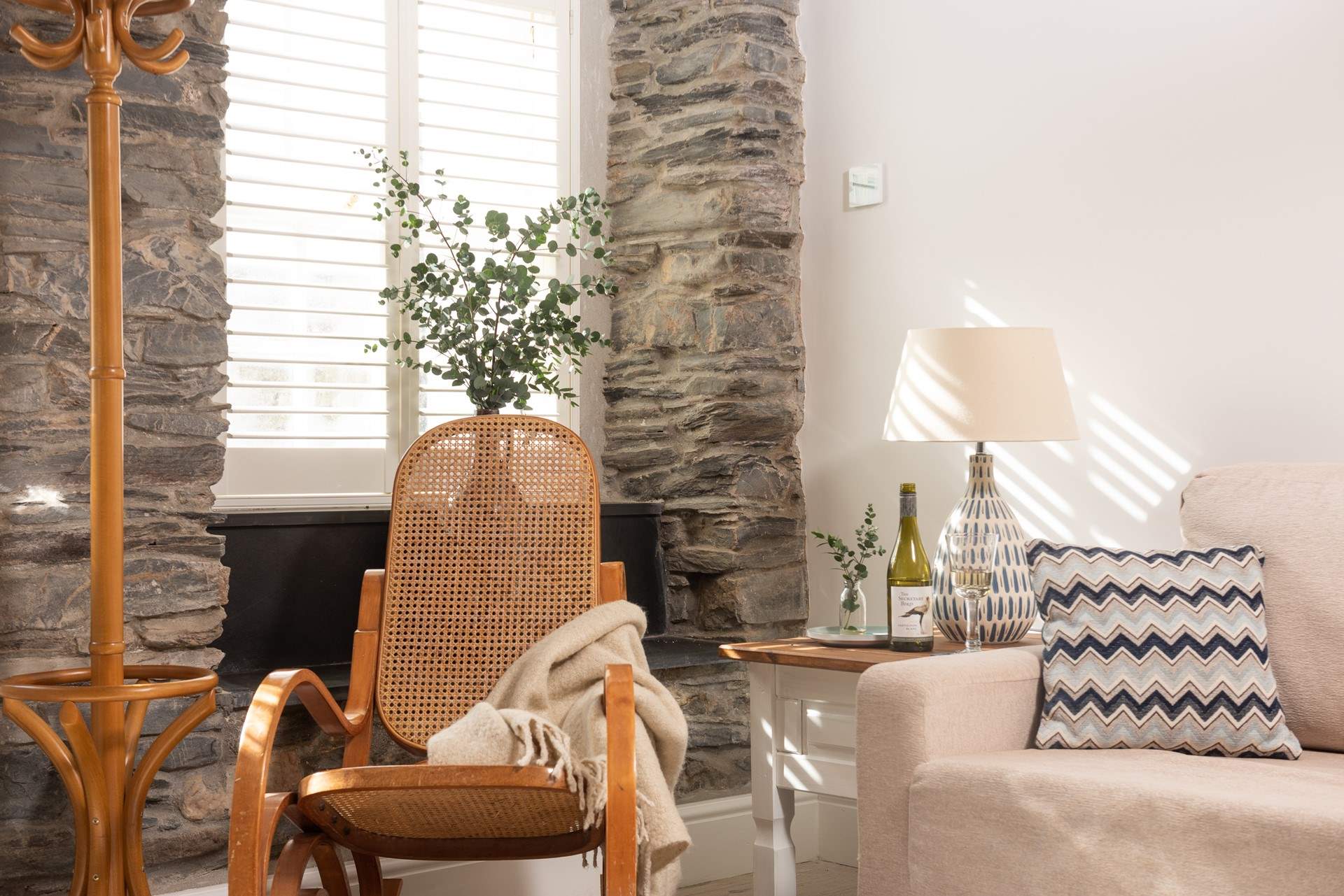 A lovely spot for a glass of wine or to lose yourself in a good book.