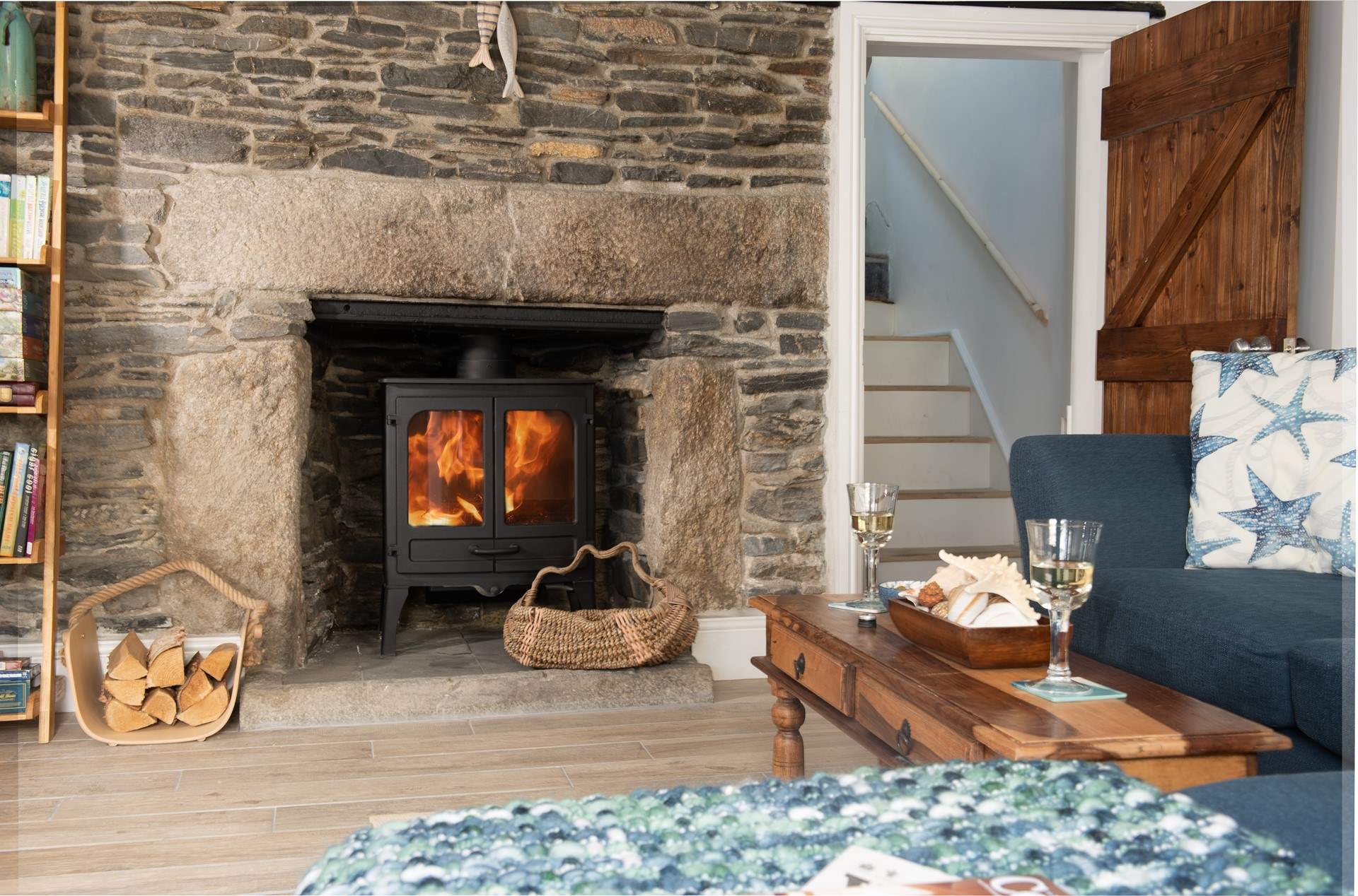 Nothing says cosy up and relax more than a lovely wood-burner.