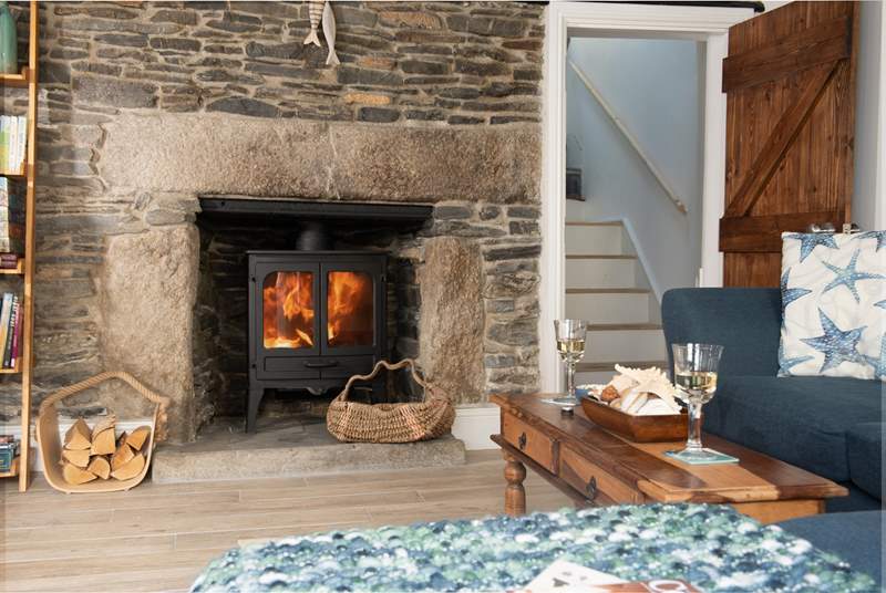 Nothing says cosy up and relax more than a lovely wood-burner.