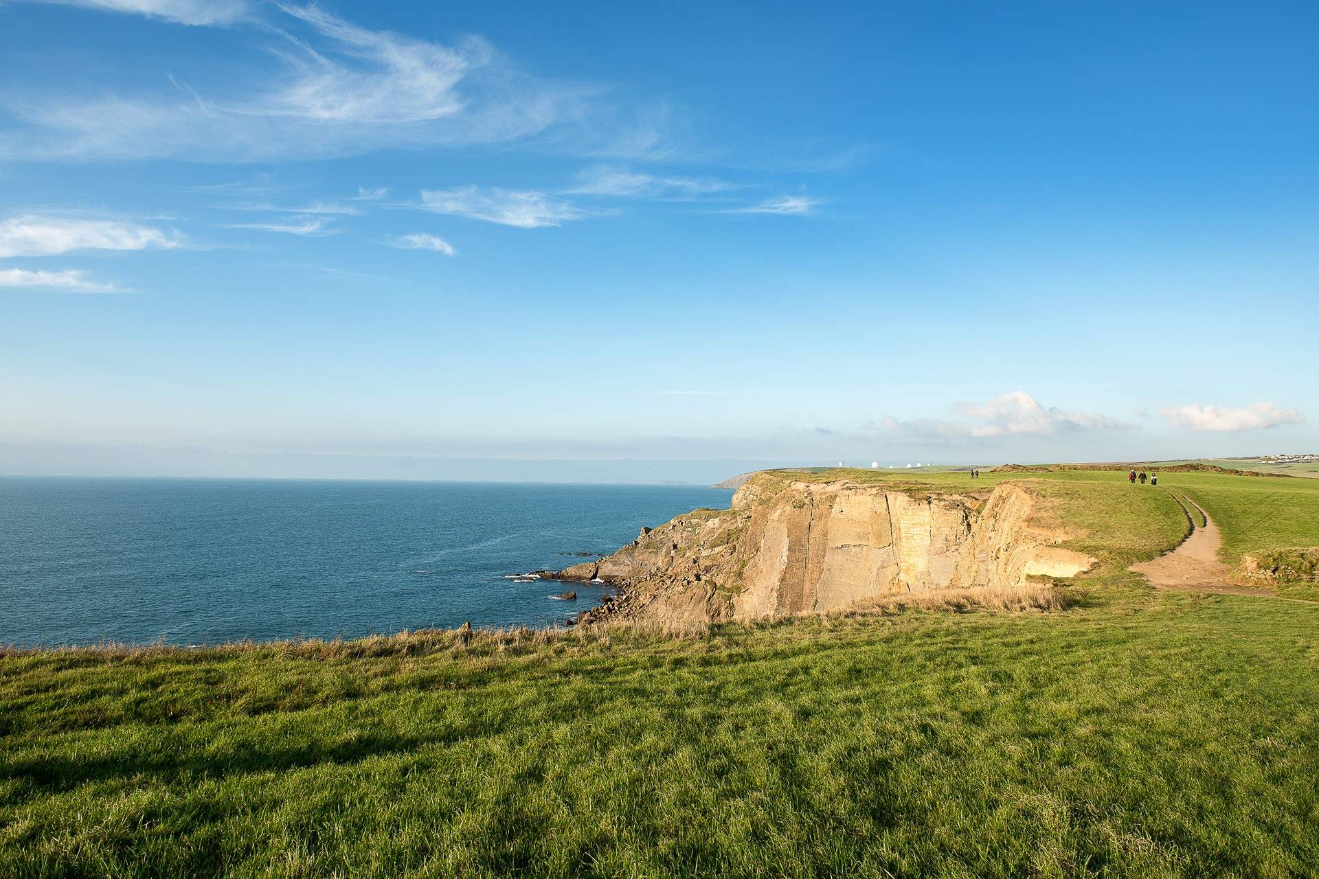 The coastline along the north coast is simply stunning so don't forget your walking boots and head off to discover it along the coastal footpath.