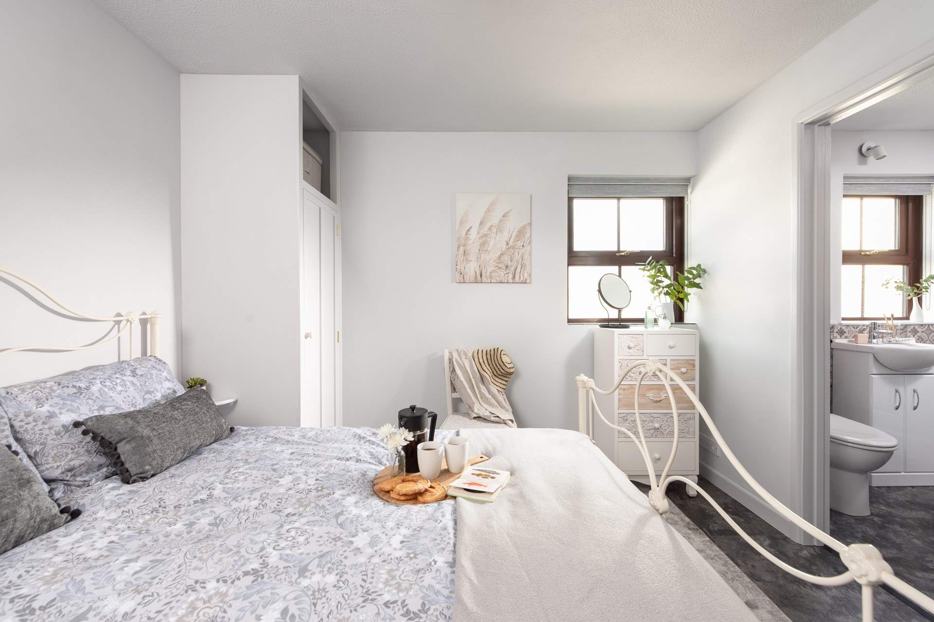 Bedroom 1 is a lovely double room.