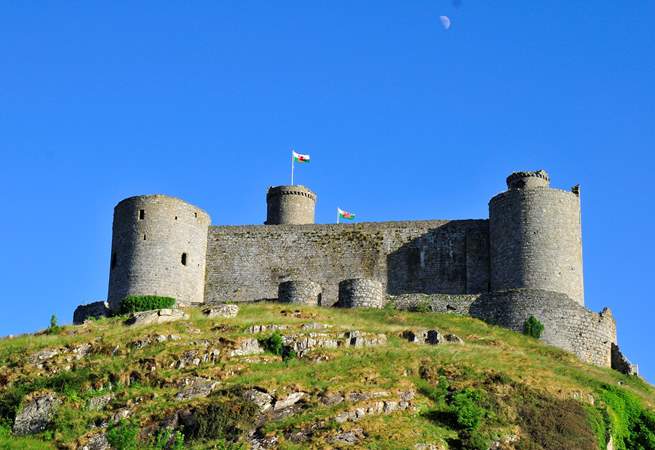 Step back in time to a majestic medieval Wales at Harlech castle.