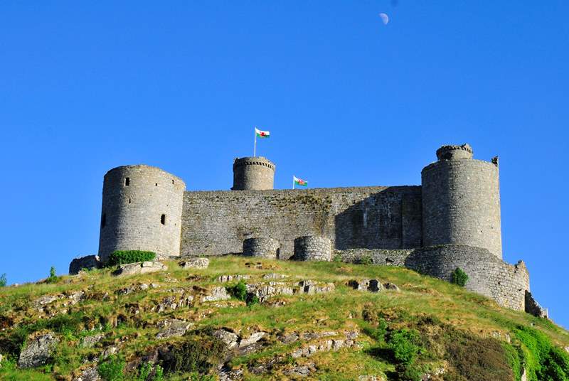 Step back in time to a majestic medieval Wales at Harlech castle.