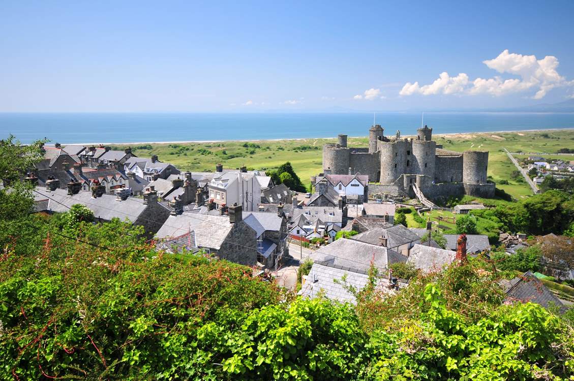 Harlech is a stunning coastal town.