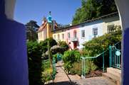 Discover the colourful Portmeirion, just a fifteen minute drive from Harlech.