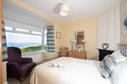 Wake up to glorious sea views.