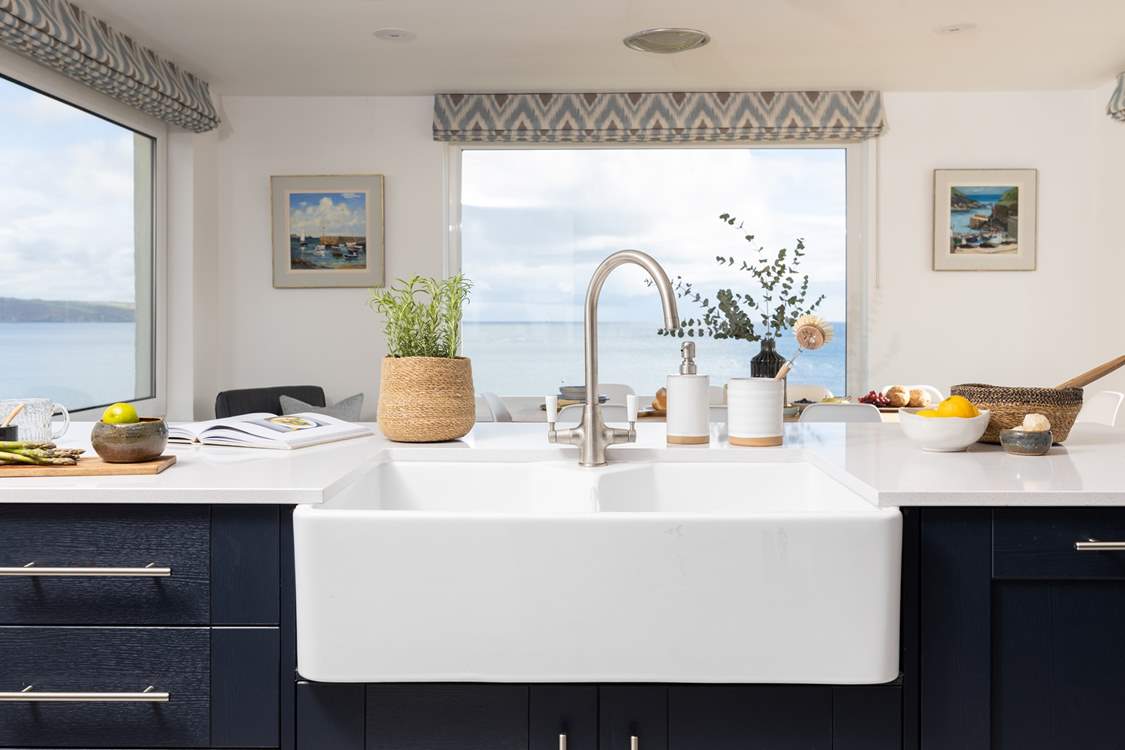 The view will be quite a distraction for the chef!