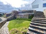 The gorgeous gardens are terraced, please take care and supervise children.