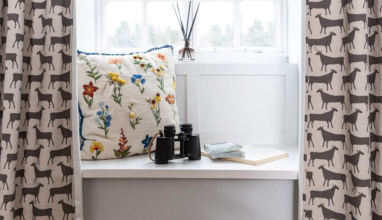 Bring your binoculars, this area is teeming with wildlife.