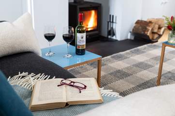 Relax with a good book.