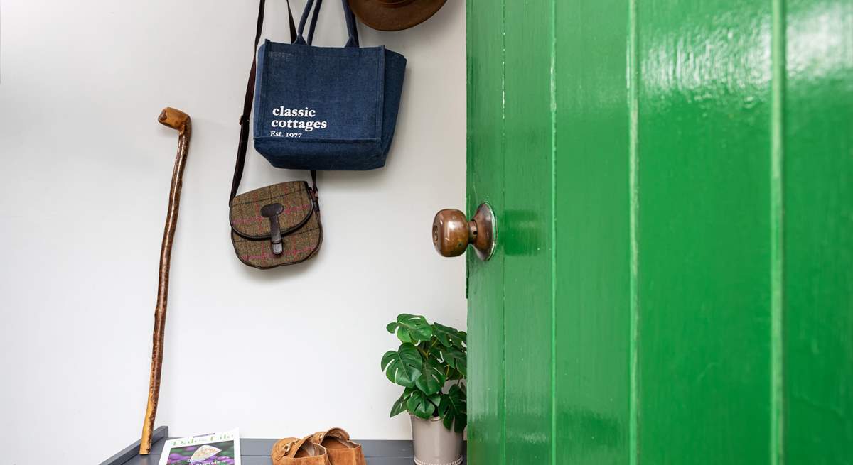 The hallway for your coats and muddy boots.