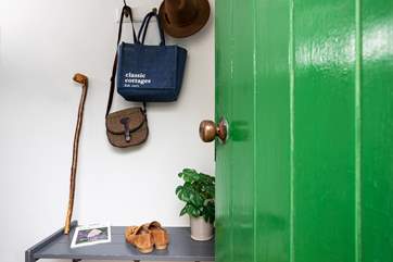 The hallway for your coats and muddy boots.