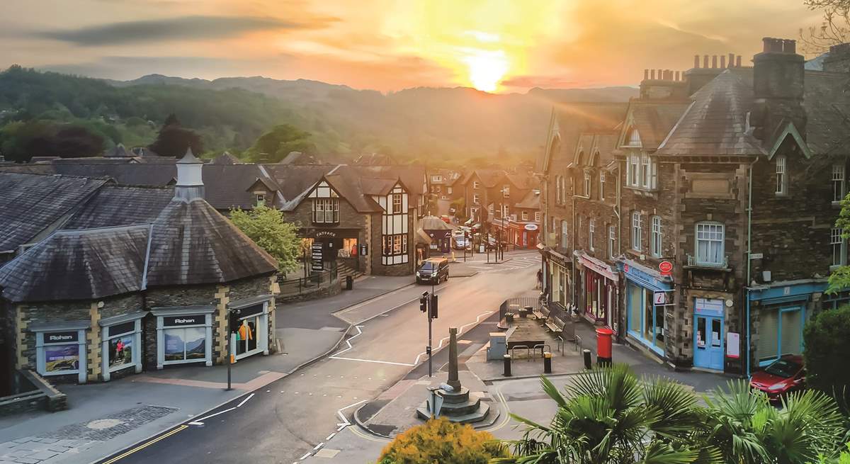 Spend a day in Ambleside, just look at the sunset.