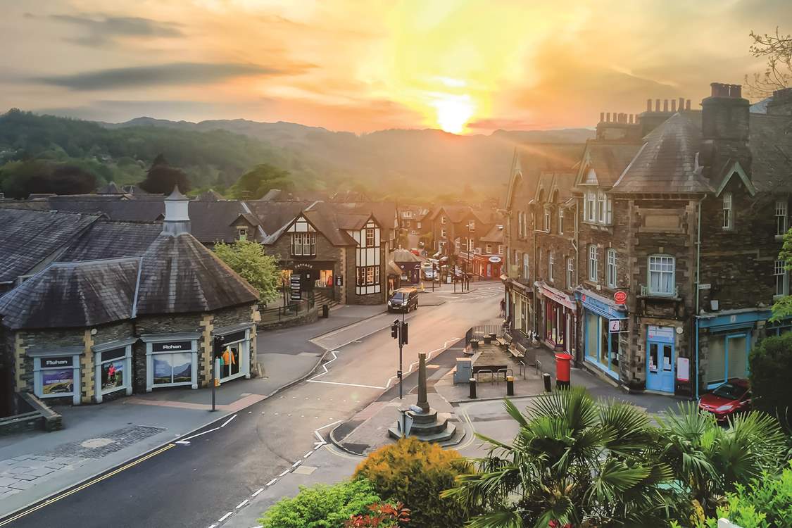 Spend a day in Ambleside, just look at the sunset.