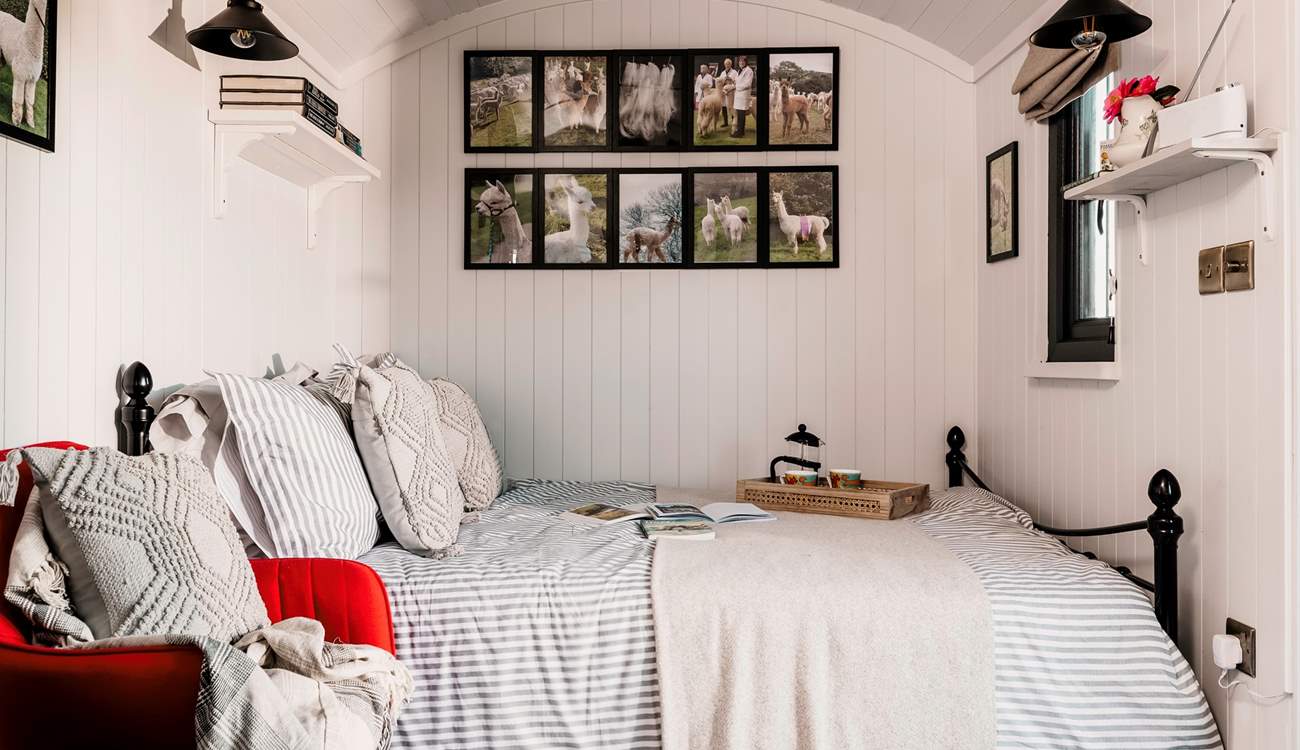 Super snug and finished to perfection, you are bound to have a comfortable stay here. 