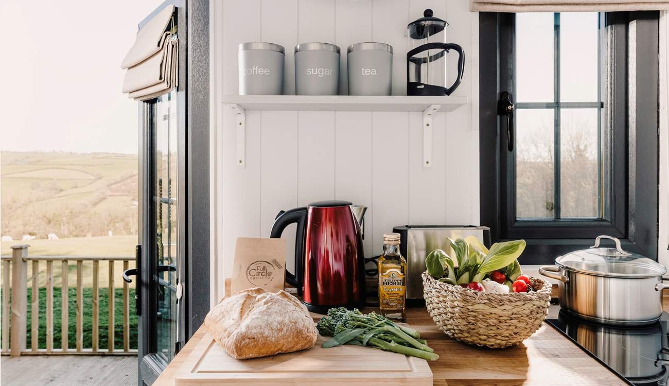 Rustle up a romantic dinner for the one you love most. 