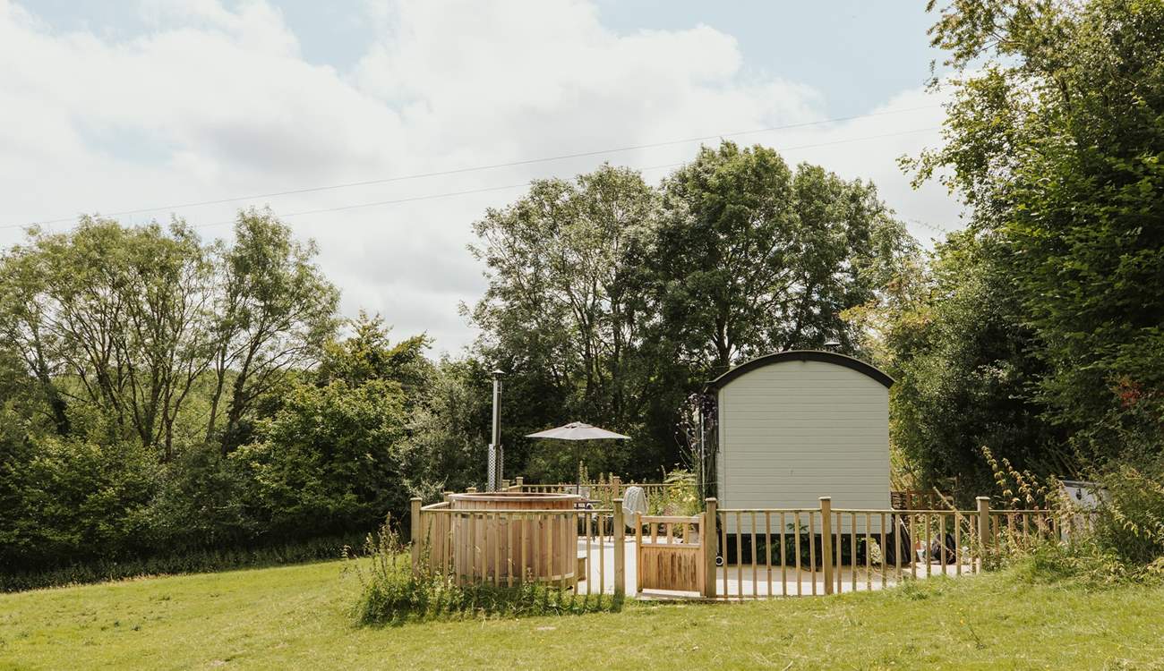 The setting offers complete privacy, peace and tranquillity. 
