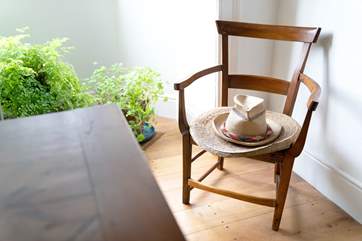 Little touches make you feel at home.