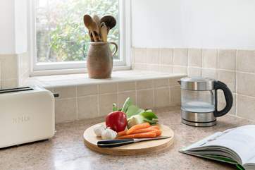 A perfect view whilst cooking your favourite recipe.
