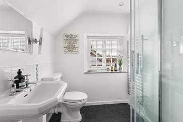 The modern shower-room.