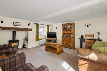 The sitting-room is a lovely place to relax.