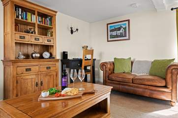 The sitting-room has a desk, should you need it!