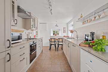 Rustle up a delicious brunch in the kitchen.