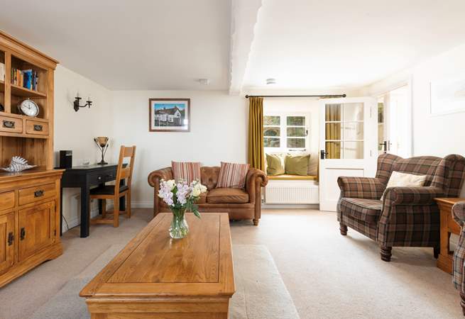 The sitting-room has a desk, should you need it!