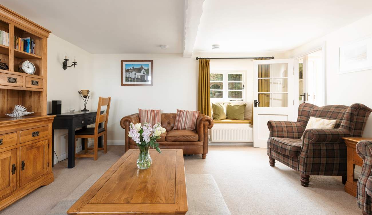 The sitting-room has a desk, should you need it!