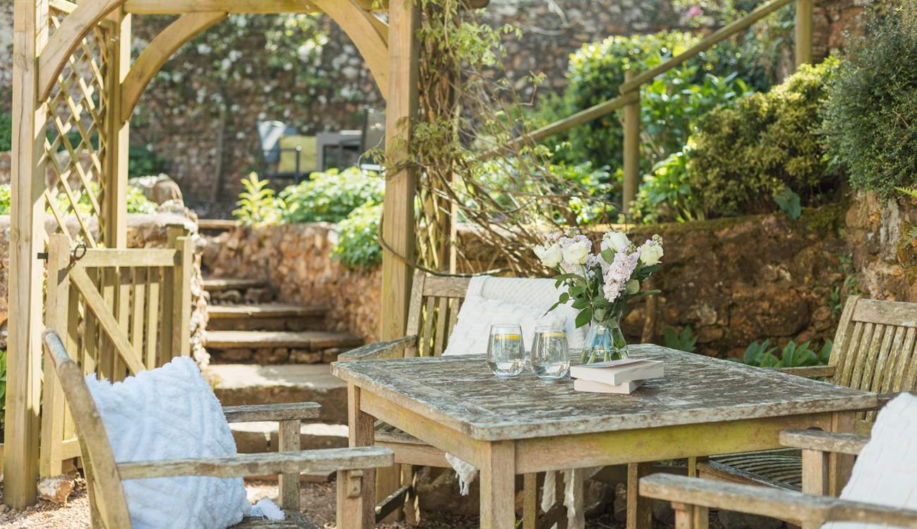 The perfect spot for relaxing with a good book.