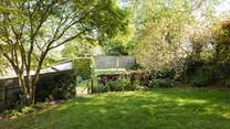 The lawn is perfect for picnics in the dappled sunshine.