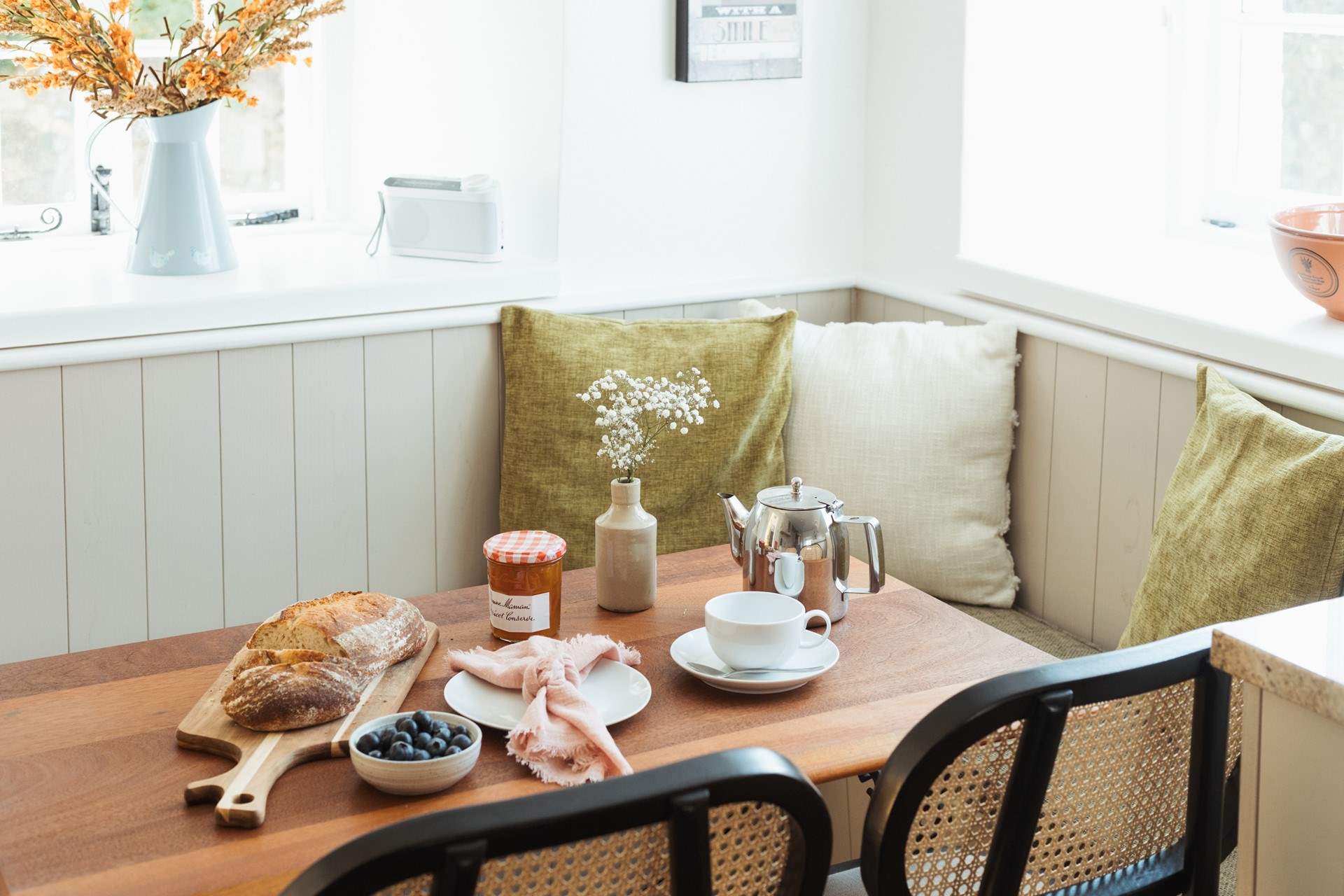 A lovely spot for your morning coffee.