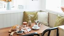 A lovely spot for your morning coffee.