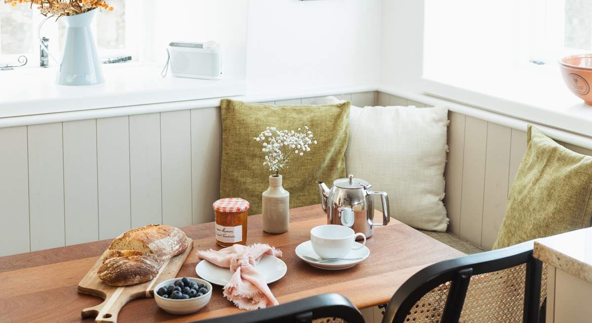 A lovely spot for your morning coffee.