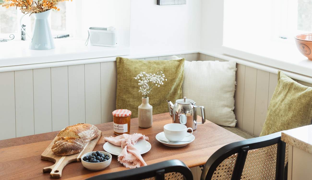 A lovely spot for your morning coffee.