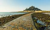 Famous St Michael's Mount is a must visit. - Thumbnail Image