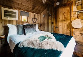 This romantic bolthole has been hand crafted with comfort in mind.