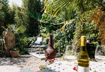 A peaceful and tranquil paradise. 