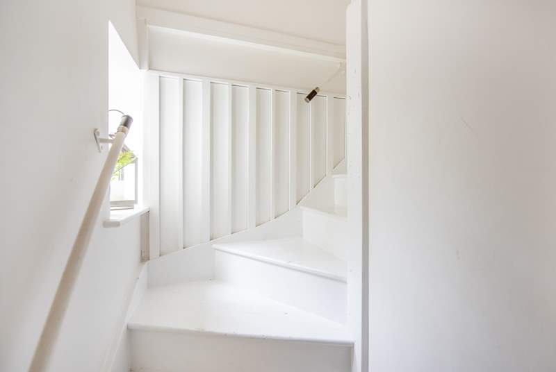 The wooden stairs are narrow and steep, especially leading up to bedroom 3 on the second floor so please take care. 