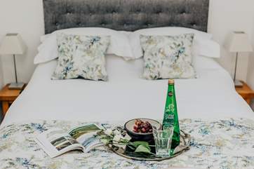 Catch up on some reading in comfort.
