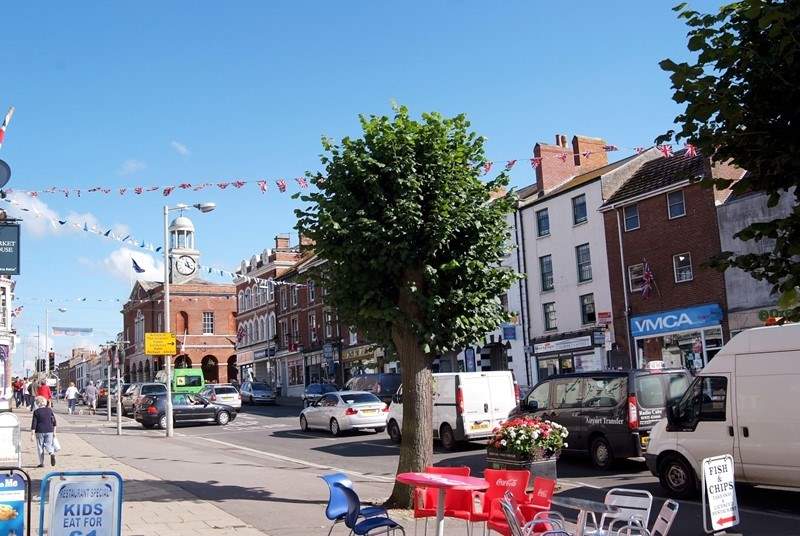 Bridport has a twice weekly market - a great place to buy some local produce and stroll on a sunny afternoon.