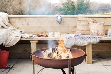 Magical fireside moments await...