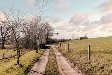 Follow the track to find your heavenly hideaway.