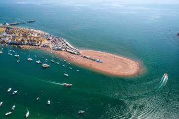Visit stunning Shaldon for aqua blue waters and a whole array of wonderful eateries!