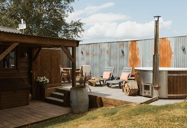 Relax and unwind at this heavenly retreat.