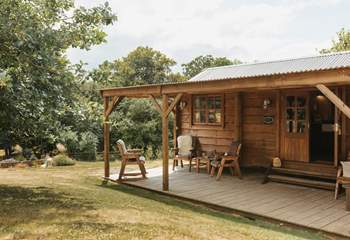 This bespoke cabin has been crafted to perfection.