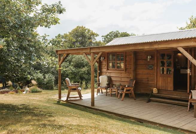 This bespoke cabin has been crafted to perfection.