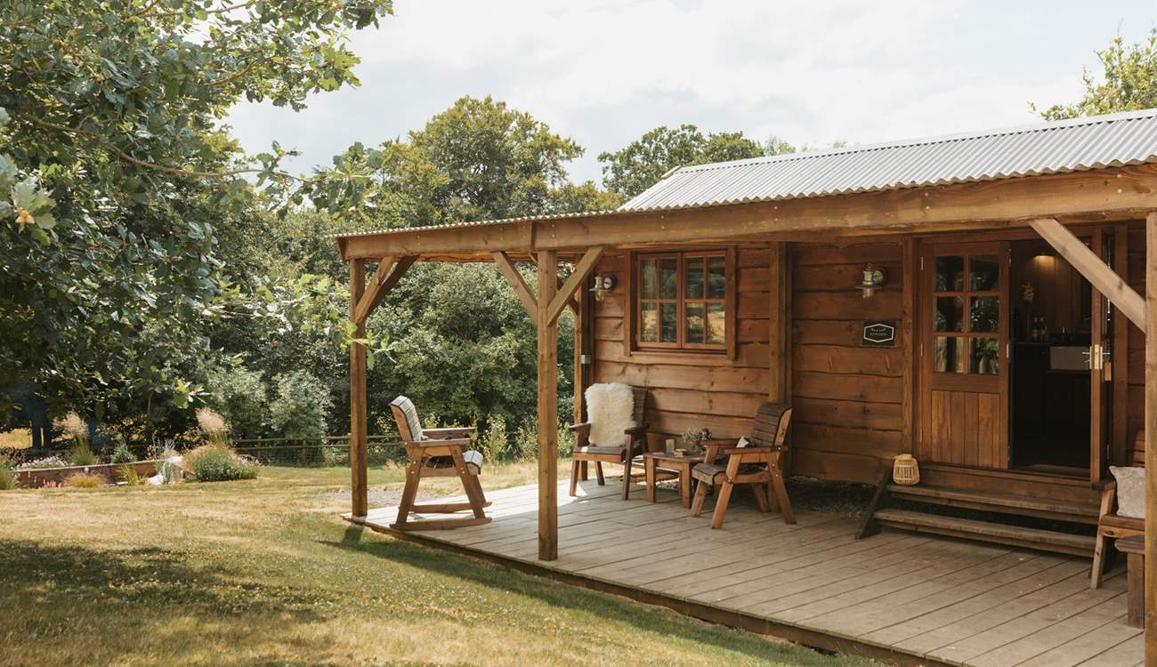 This bespoke cabin has been crafted to perfection.