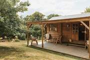 This bespoke cabin has been crafted to perfection.